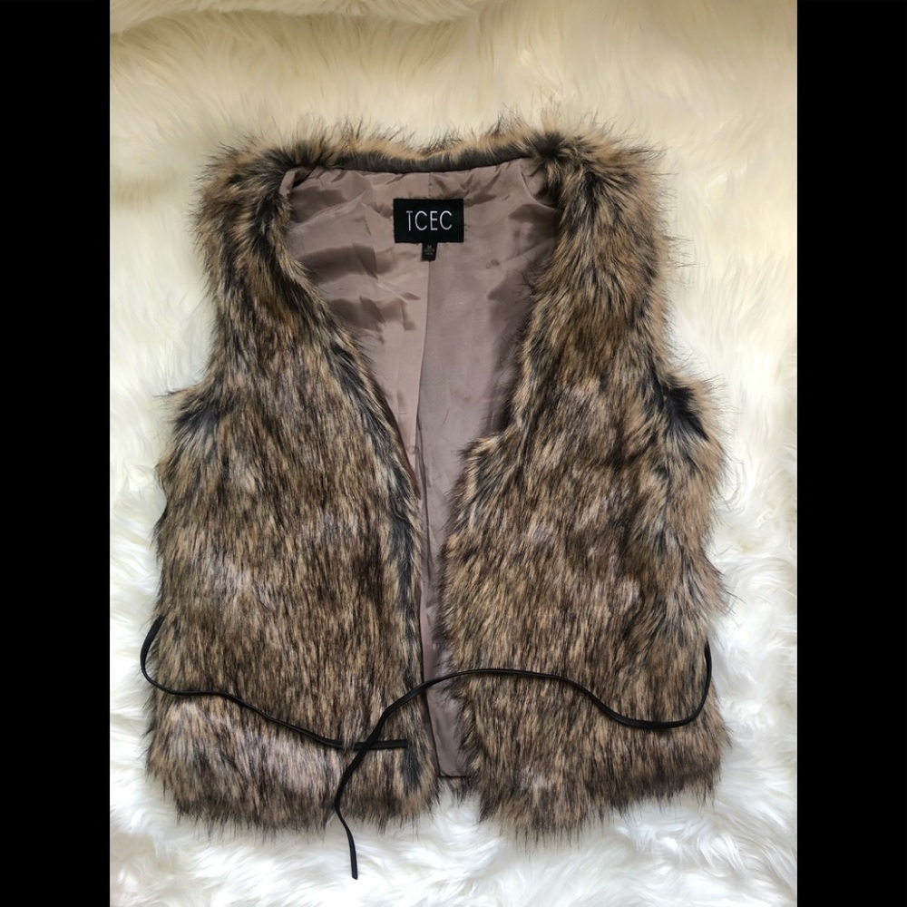 Faux Fur vest